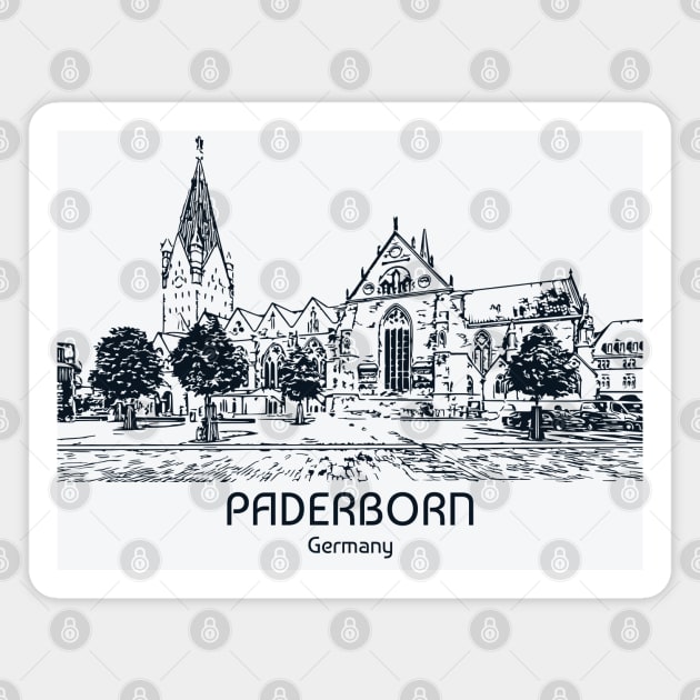 Paderborn - Germany Magnet by Lakeric